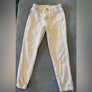 American Eagle denim joggers. Pink. Size 00, short